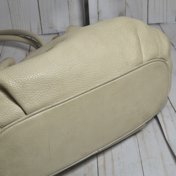 Michael Kors East West Brown Leather Ring Tote - Picture 3 of 5